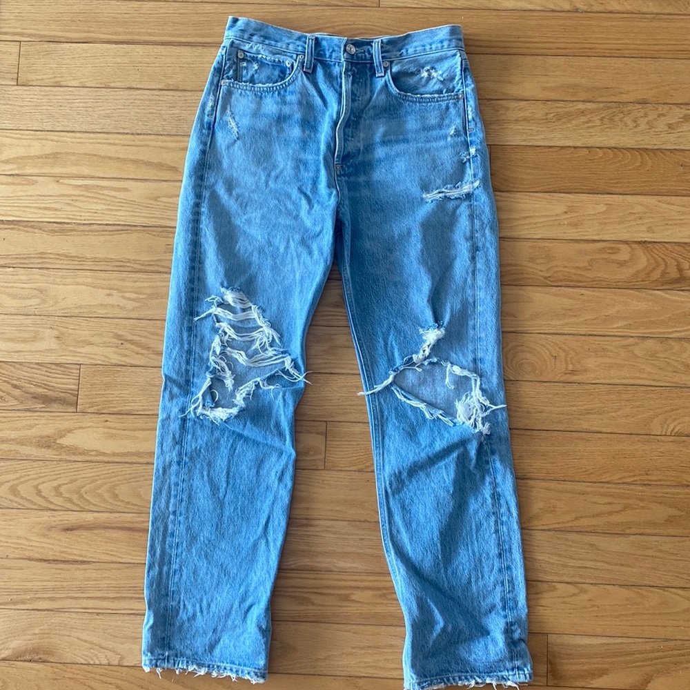 Agolde 90s Mid Rise Straight Fit Jean Size 27